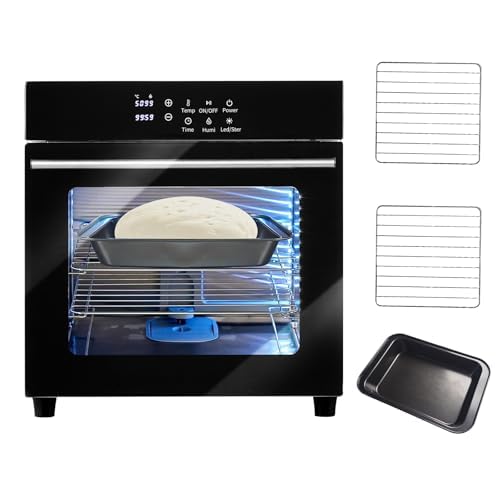 Brot Gärbox Sauerteig, Brot Gärschrank mit Heizung, 38L Elektrischer Gärbox mit Präziser Temperatur,