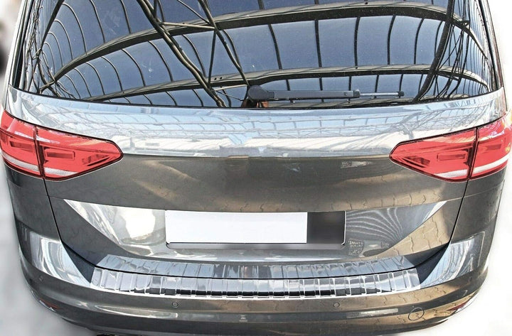 RECAMBO Ladekantenschutz Edelstahl kompatibel für VW TOURAN II 5T | ab BJ 2015 - Hochglanz poliert,