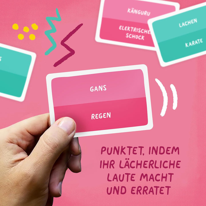 Gamely Laut & Lächerlich: Das urkomische Partyspiel der lächerlichen Laute, in Taschengrösse | Das f