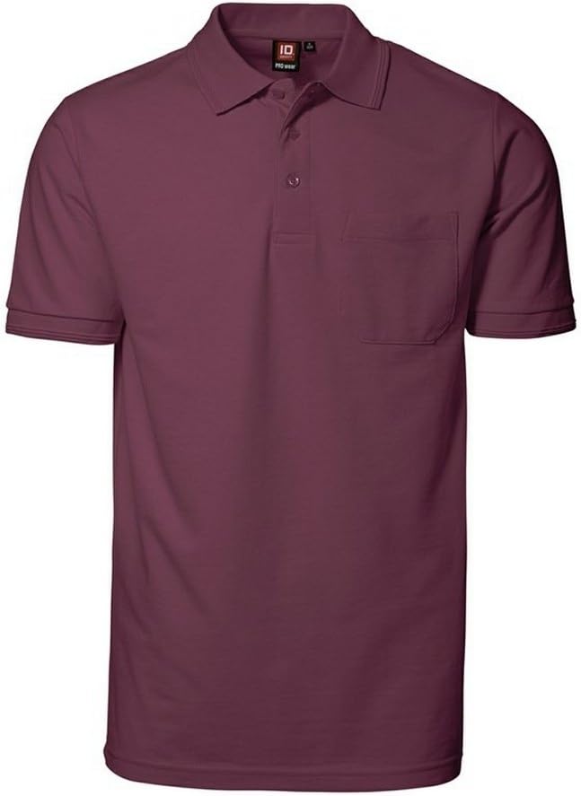 Pionier 41083-4XL Poloshirt "320 Pro Wear" mit Tasche Grösse in grau meliert, 4XL