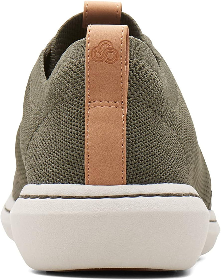 Clarks Herren Step Urban Mix'Sneaker 40 EU Khaki, 40 EU Khaki