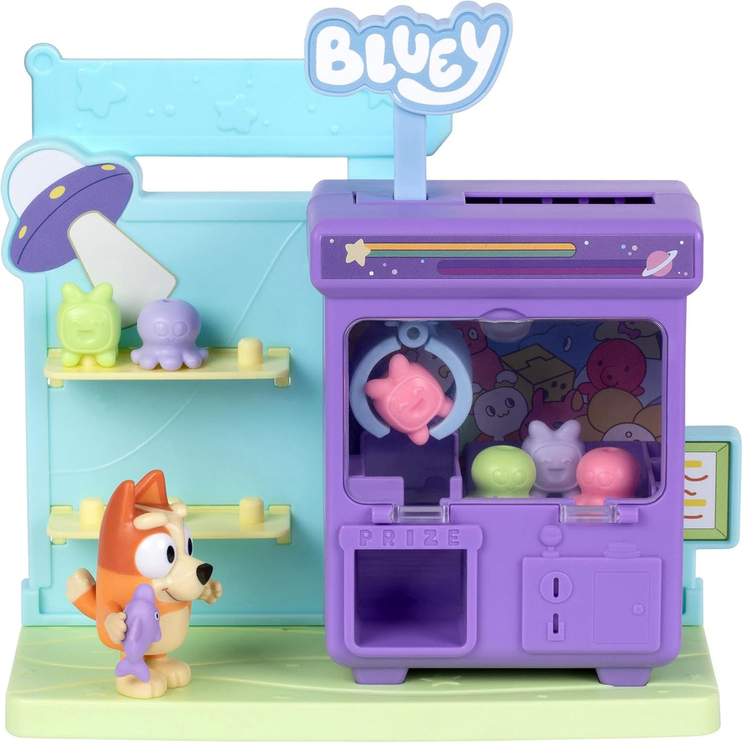 BlueY Mini-Spielset Bingos Greifautomat, enthält Bingo mit beweglichen Gelenken und Wellenreiter, ge