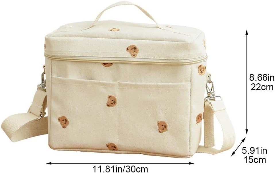 Wickeltasche, Multifunktionale Umhängetasche Für Stillmütter, Wickeltasche, Tragetasche Für Babyflas