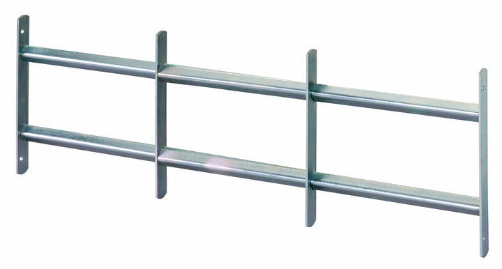 Alberts 553678 Fenstergitter Venlo | ausziehbar | galvanisch blau verzinkt | 300 x 500-650 mm 300 x