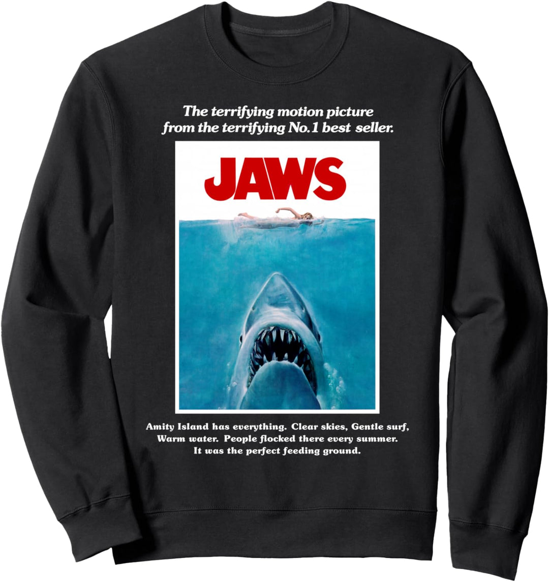 Jaws Movie Poster Sweatshirt