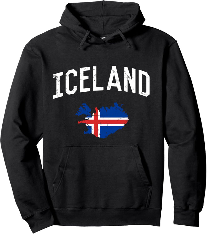 Vintage Iceland Pullover Hoodie