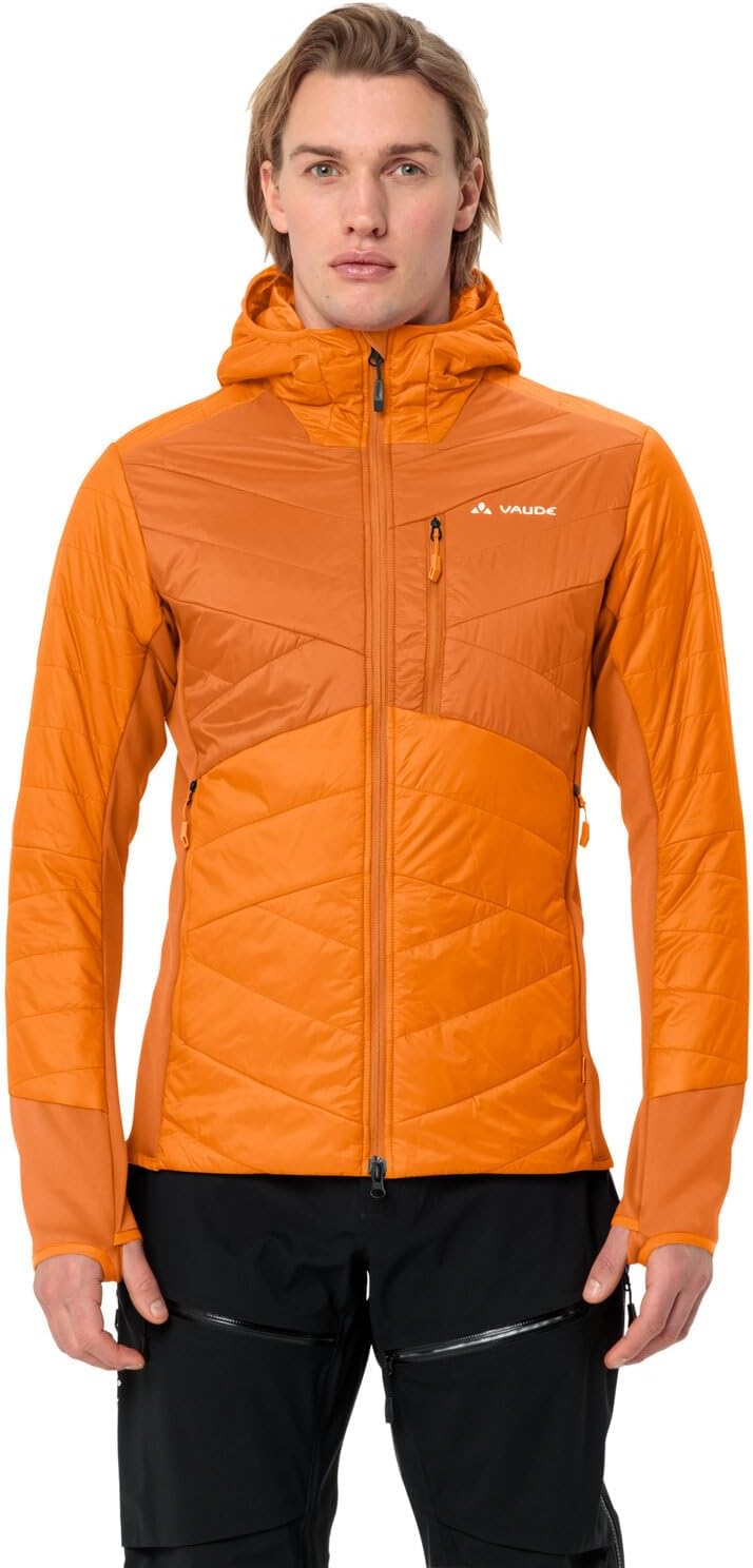 VAUDE Men's Sesvenna Jacket IV - Isolationsjacke Herren - warm und wasserabweisend M kurkuma, M kurk