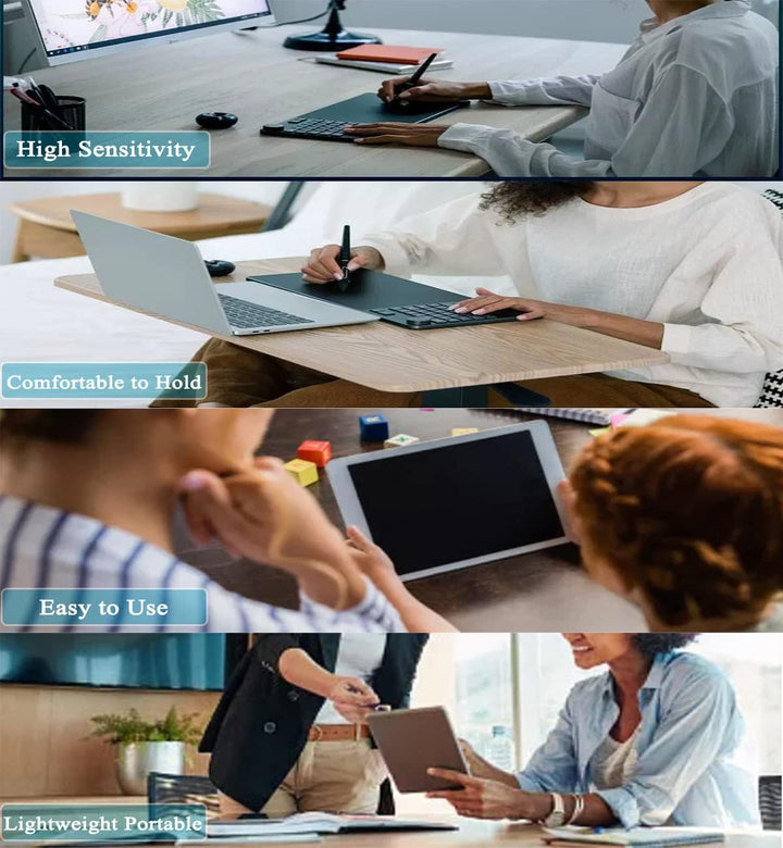 Eingabestift, PW507 Tragbarer Touchscreen Eingabestift 8192 Level Hochempfindlicher Digitaler Tablet