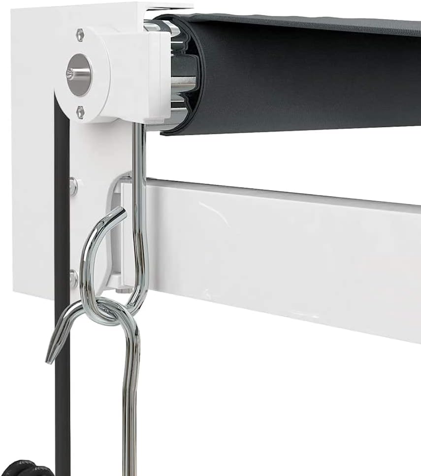 vidaXL Markise, Sonnenmarkise mit Kurbel Automatisch, Gelenkarmmarkise für Terrasse Balkon, Sonnensc