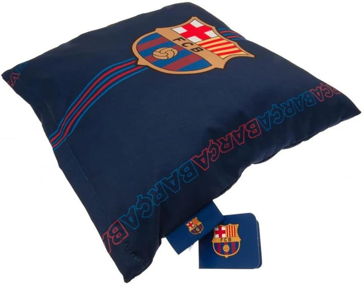 FC Barcelona Kissen, quadratisch, 40 x 40 cm, Marineblau