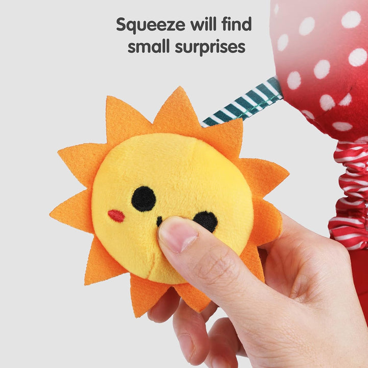 TUMAMA Babyspielzeug 6 Monate Soft Rassel Kinderbett Kinderwagen Kinderwagen Spielzeug für Neugebore