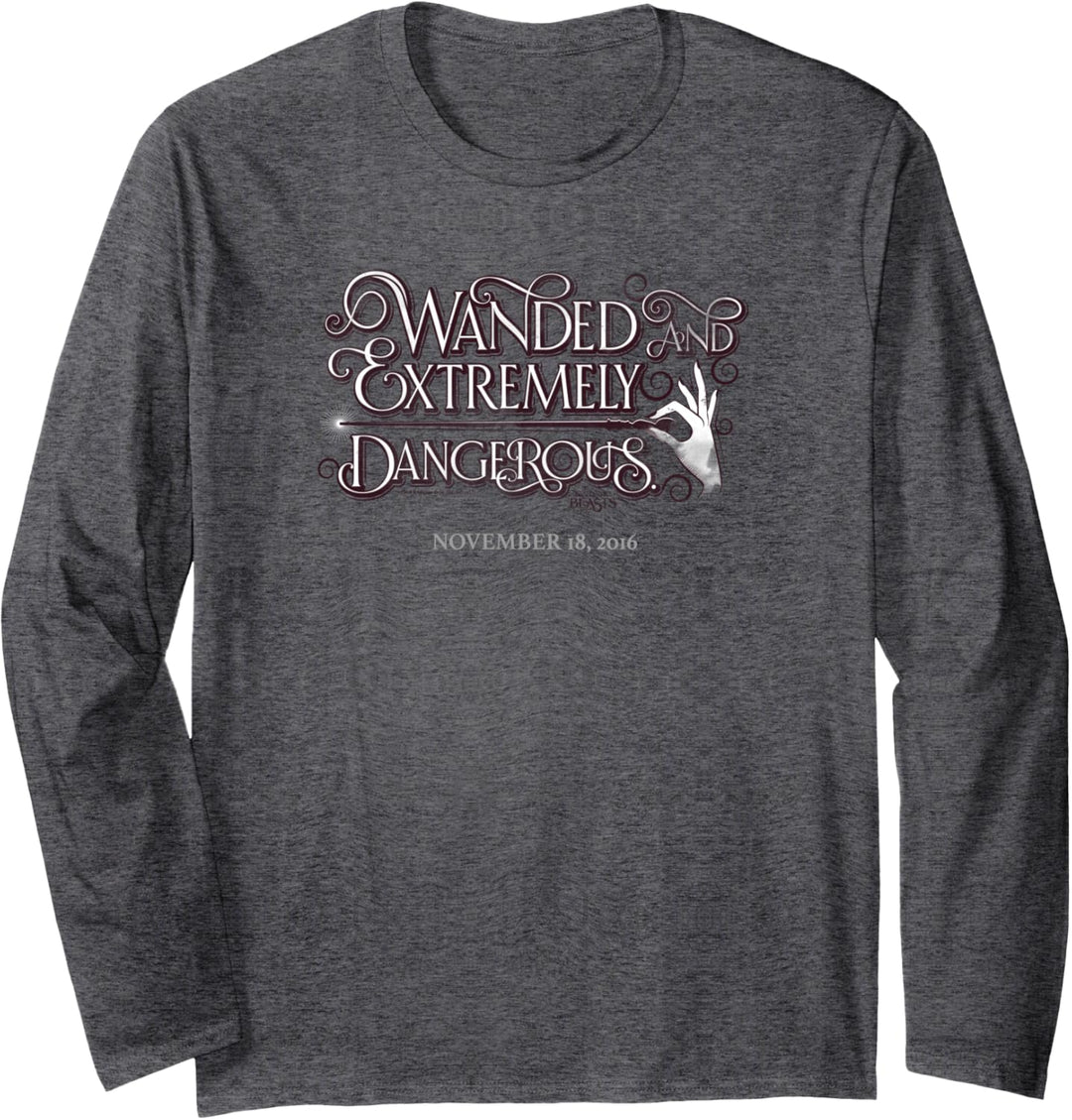 Fantastic Beasts and Where to Find Them Wanded Langarmshirt