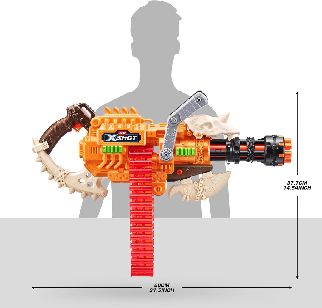 XShot 36766 Insanity HorrorFire Dread Hammer (48 Darts) von ZURU, Dread Hammer