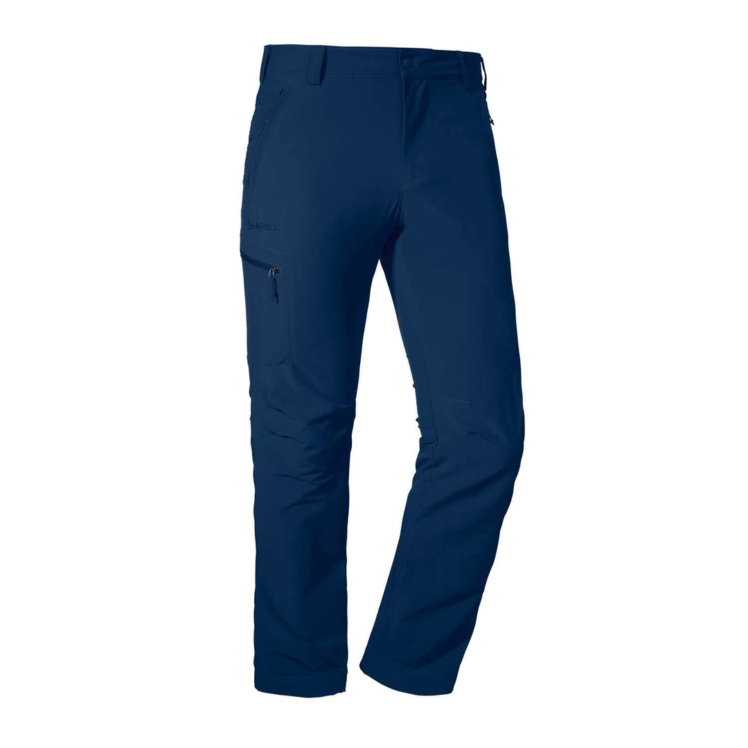 Schöffel Herren Pants Folkstone, leichte Wanderhose mit Stretch-Material, robuste Outdoor Hose mit s
