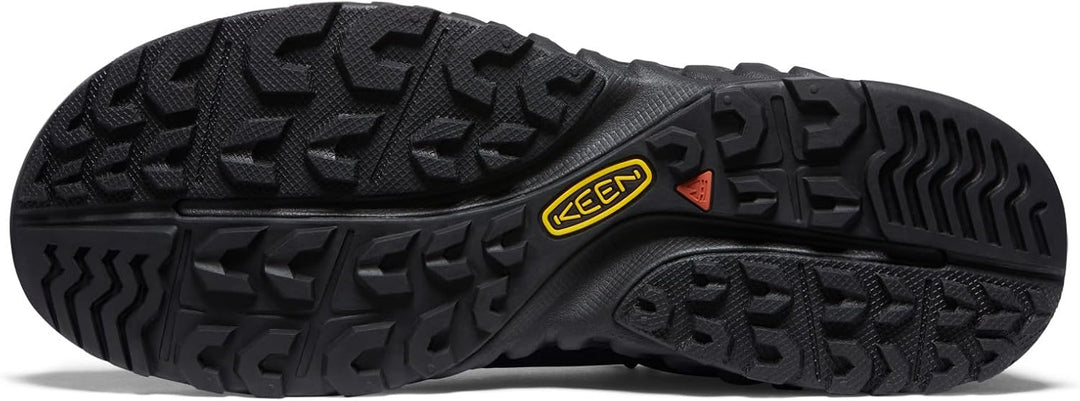KEEN Herren Nxis Evo Waterproof Wanderschuhe 39.5 EU 3 X Schwarz, 39.5 EU 3 X Schwarz