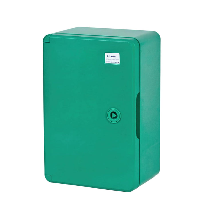 BOXEXPERT® Verteilerkasten aussen wasserdicht [ABS Kunststoff IP65 Gehäuse] grün (Serie Fleet) 300x2