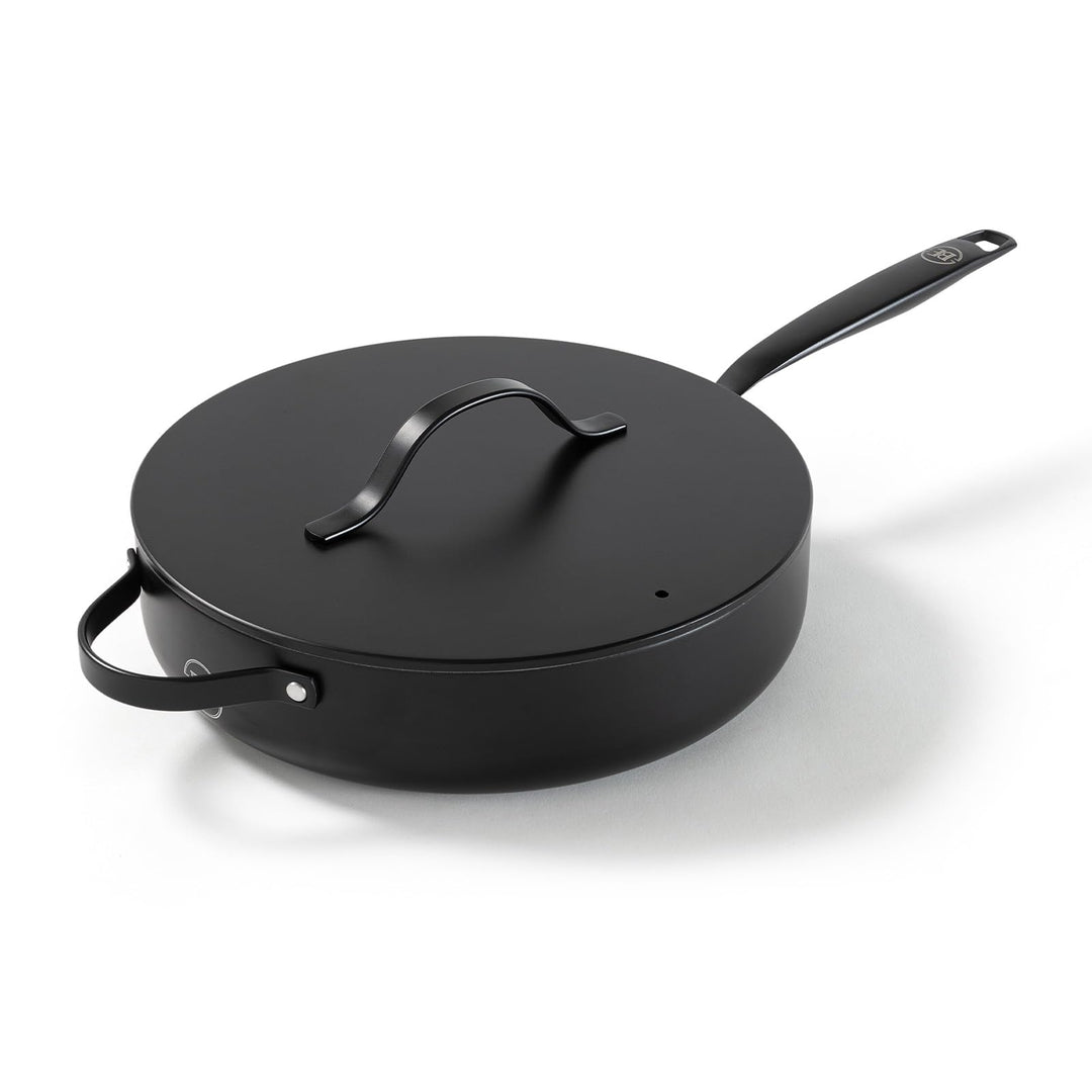 Be Living Essential Kasserolle mit Deckel – Ø 28 cm – Keramische Antihaftbeschichtung – Induktionsge