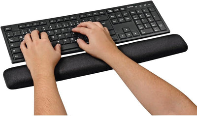 Hama Handballenauflage für Tastatur (ergonomische Tastatur Handauflage, rutschfeste Tastatur Pad Han