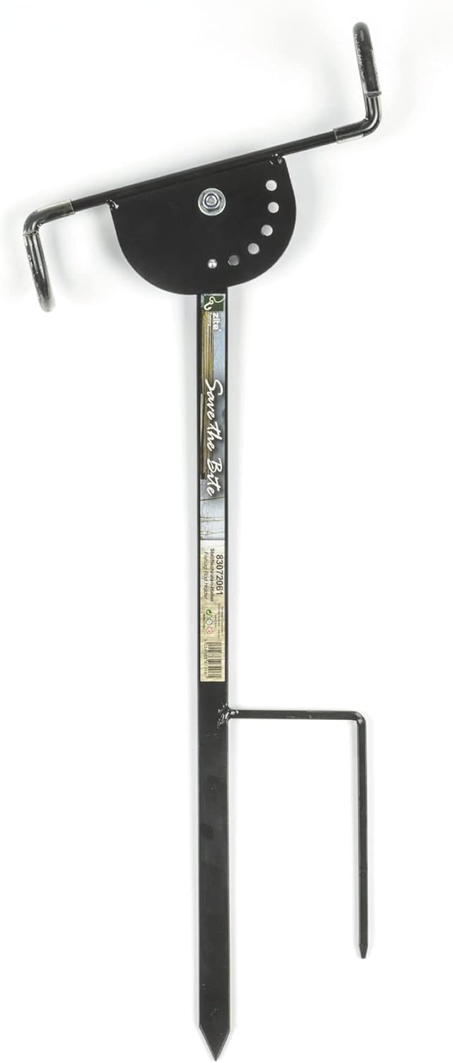 Zite Fishing Stellfisch Rutenhalter Angel [Aus Metall & Verstellbar] - Stabile Rutenauflage Stellfis