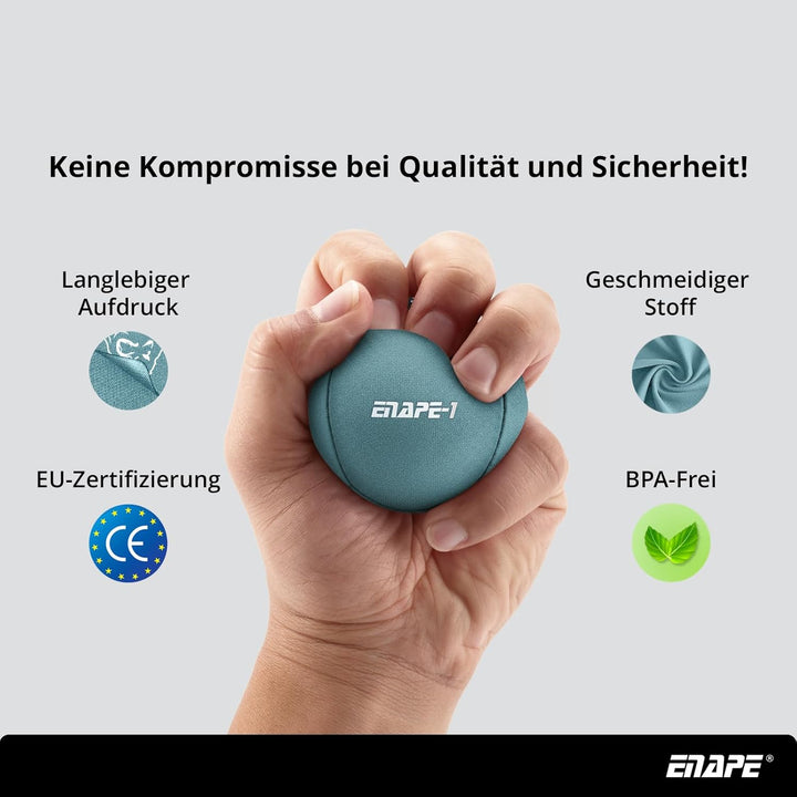 2er Set Anti-Stressbälle für Erwachsene – Handtrainer mit 2 Widerständen für Stressabbau, Fingertrai