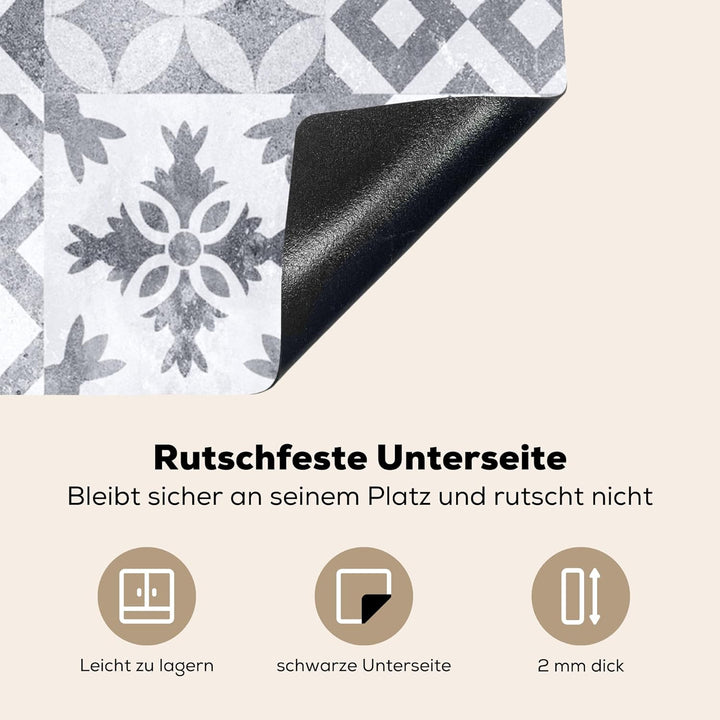 KitchenYeah© Herdabdeckplatte Einteilig 59x51 cm Küche Ceranfeld Abdeckplatte Cerankochfeld Abdeckun