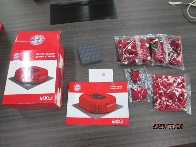 FOCO Officially Licensed FC Bayern Munich Alliance Arena BRXLZ Mini- Stadium, Fc Bayern Munich