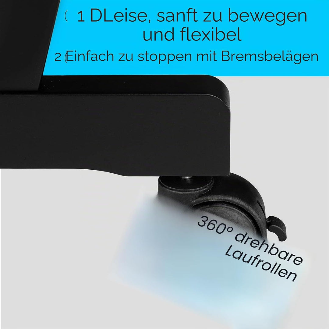 MEEDEN Holz-Druckregal, Künstler-Aufbewahrungs- und Ausstellungsregal, Kunst-Trockenregal mit Rollen
