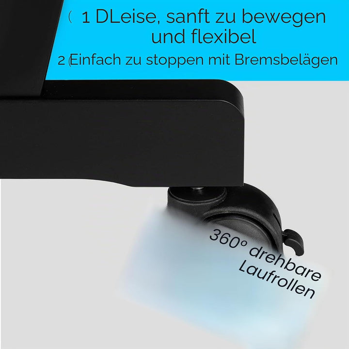 MEEDEN Holz-Druckregal, Künstler-Aufbewahrungs- und Ausstellungsregal, Kunst-Trockenregal mit Rollen