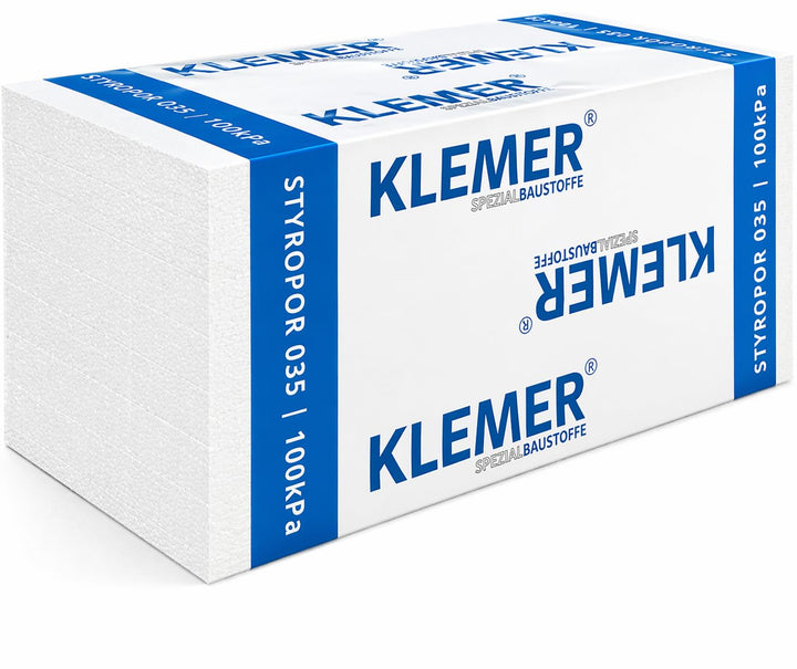 Styropor Dämmplatten EPS DEO 035 dm - ausgezeichnete Druckfestigkeit 100 kPa - sicherer Versand im s