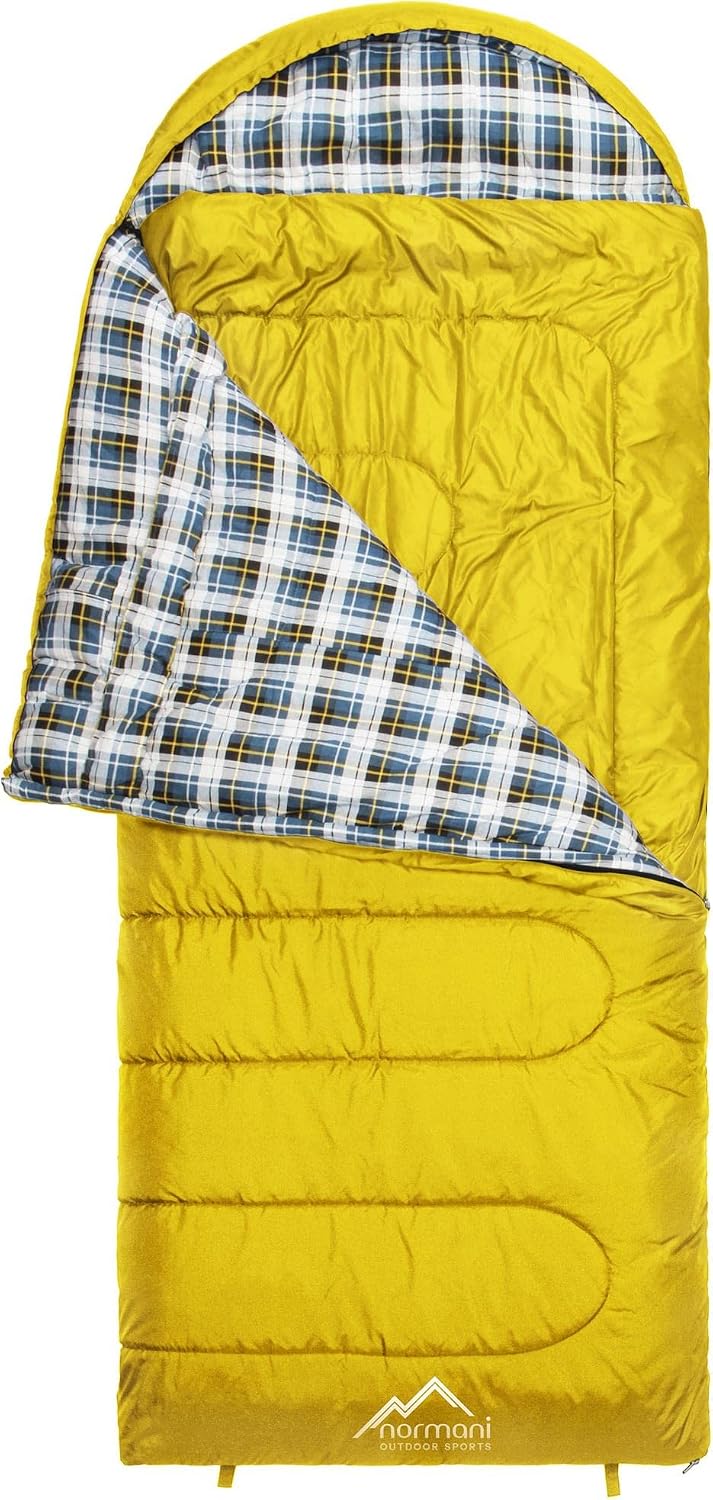 normani 4-in-1-Funktion Extrem Outdoor Schlafsack 'Antarctica' aus Nylon Rip-Stop mit 500 + 250 g/m²