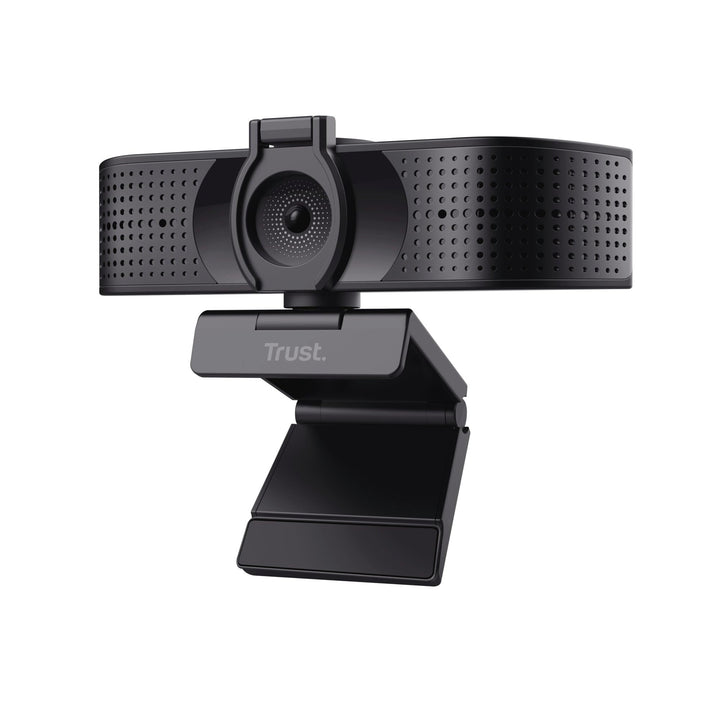 Trust Teza 4K Ultra HD Webcam, 3840x2160 mit 2 Mikrofonen und Autofokus, 30 FPS, USB Plug & Play, We