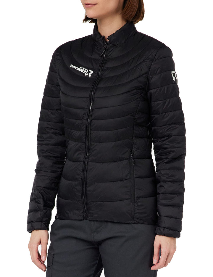 Rock Experience Damen Fortune Padded Jacket L CAVIAR, L CAVIAR