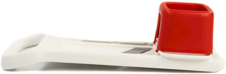 TUPPERWARE Chef SpeedyMando weiss-rot Reibe Mandolino Küchenstar