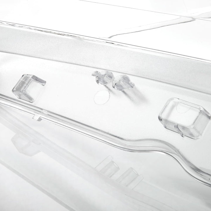 LST 2x Scheinwerferglas Streuscheibe Frontlicht Abdeckung Halogen Xenon links rechts Set kompatibel