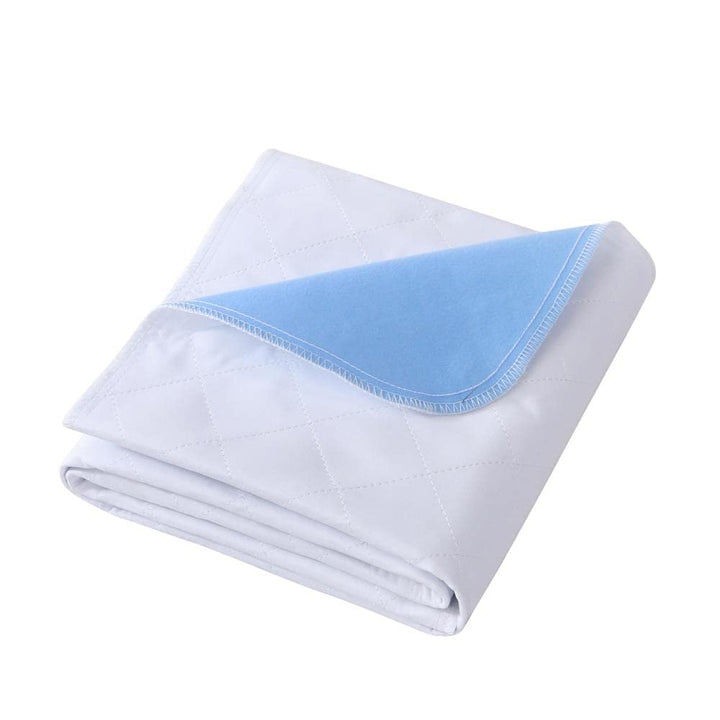 Aimtton 2 Stück Inkontinenzunterlage Waschbar 70 × 90 cm Saugvlies Matratzenauflage wasserdicht und