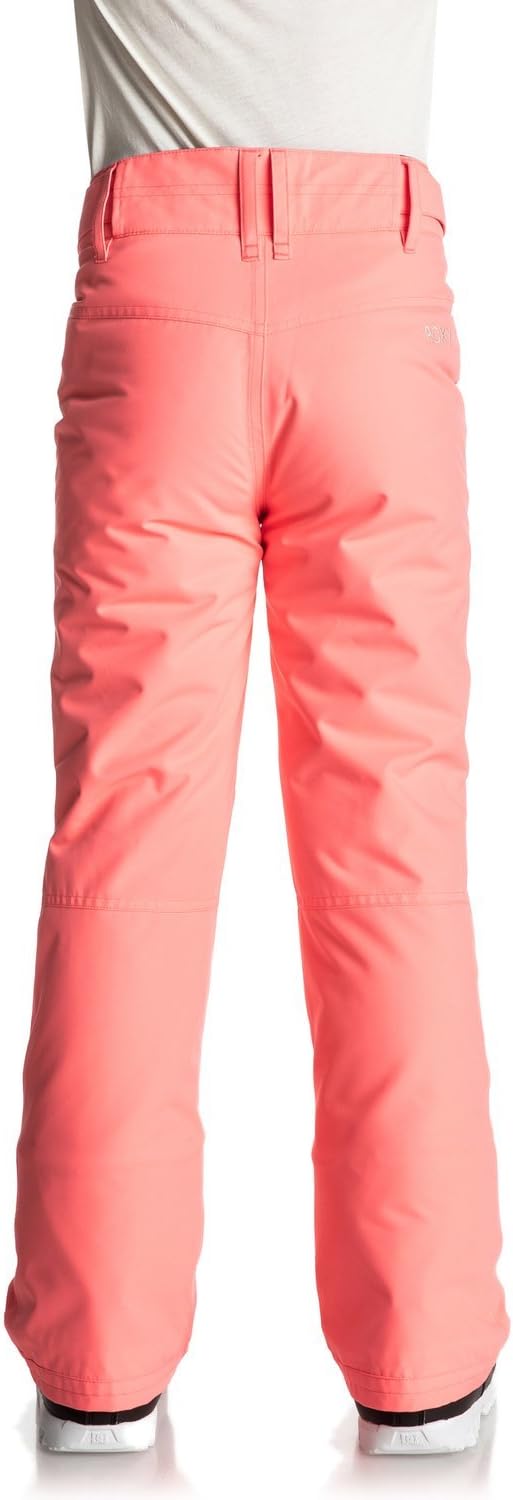 Roxy Mädchen Pt Backyard-Snow Pants 8-16 S Emberglow, S Emberglow