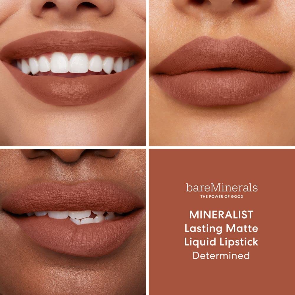 Bare Minerals Mineralist Lasting Matte Determined Liquid Lipstick 3.5ml Entschlossen 3.5ml, Entschlo