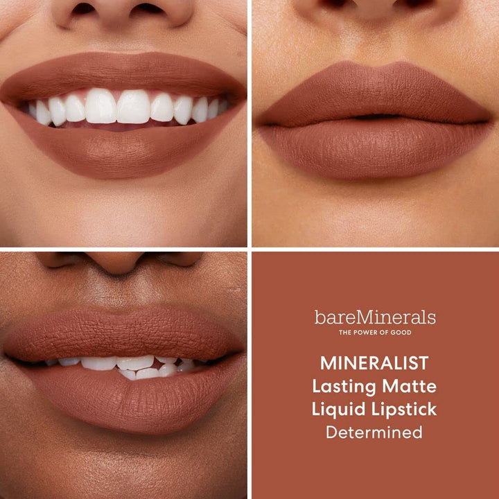 Bare Minerals Mineralist Lasting Matte Determined Liquid Lipstick 3.5ml Entschlossen 3.5ml, Entschlo
