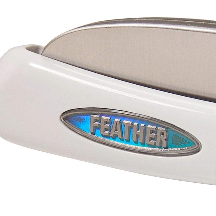 Feather Artist Club DX Series Stainless Steel Arm Faltbarer Rasierer mit Perlengriff