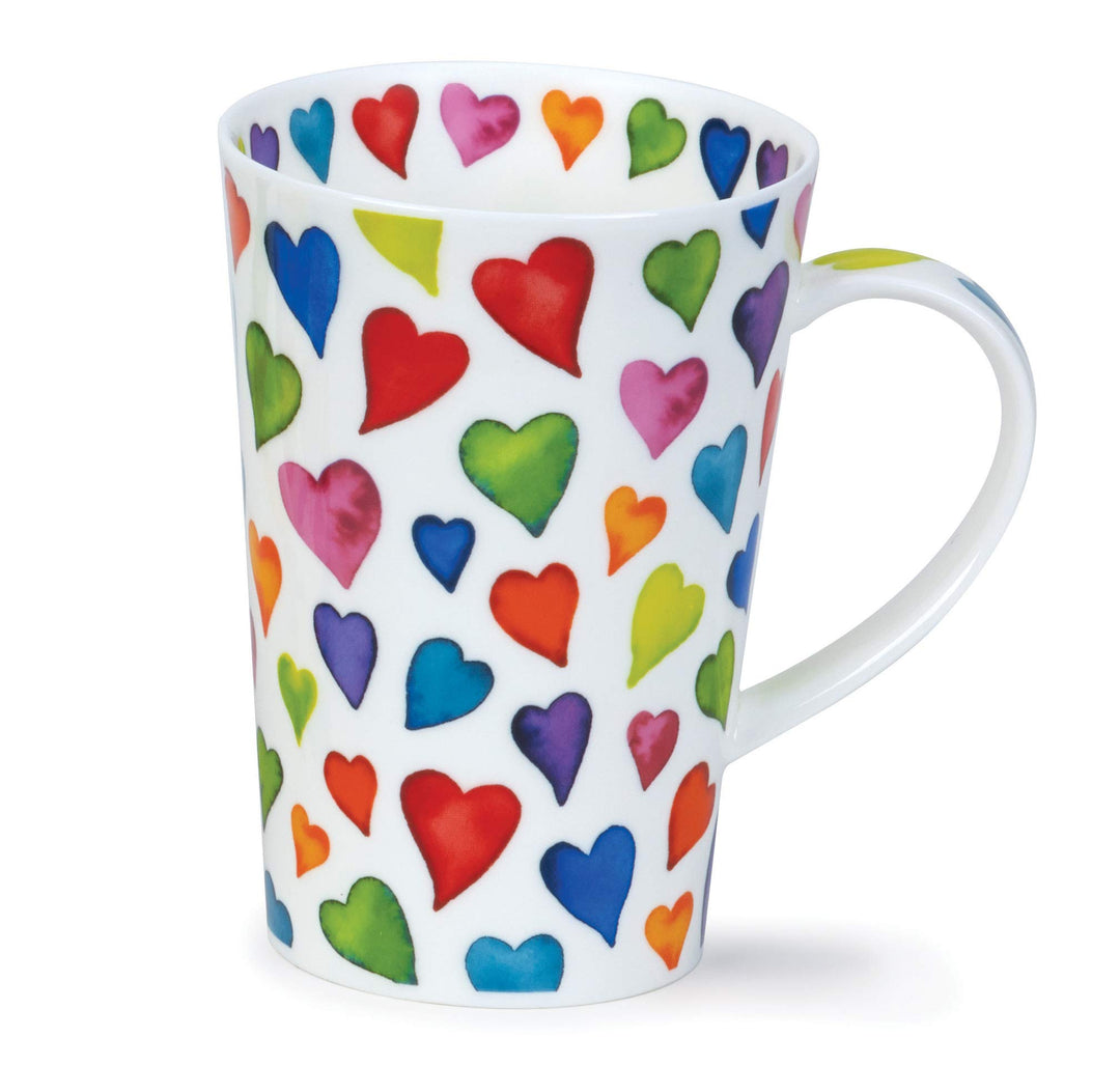 Dunoon Tasse Shetty-Form warme Herzen, Warme Herzen