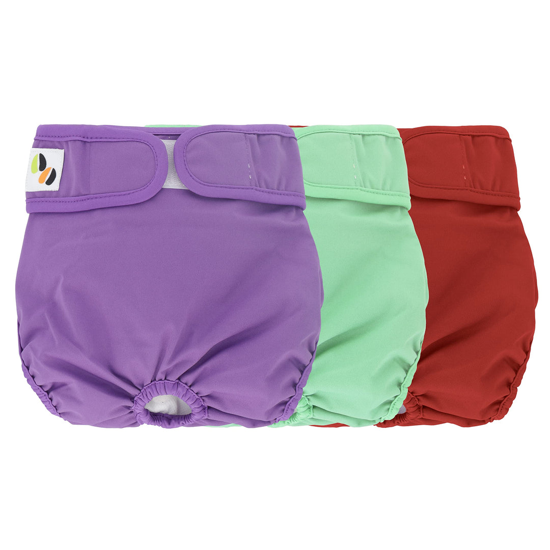 JM Wiederverwendbare Hundewindeln Für Hündinnen (3er Pack), Hochabsorbierende Windeln Für Hunde Weib