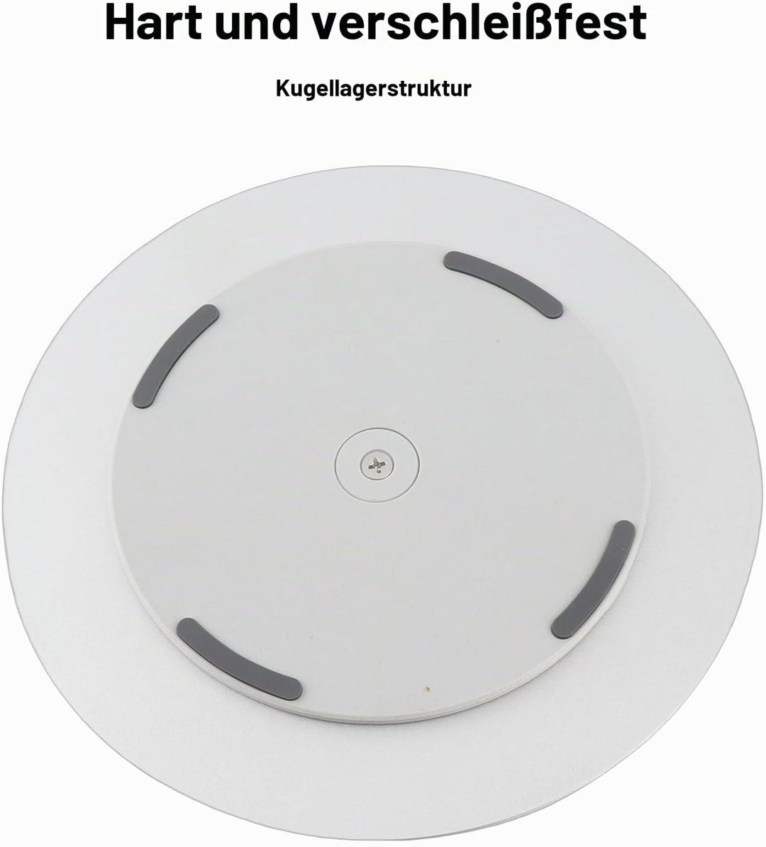 Garosa Universal Drehteller, 360° Drehteller für TV DisplyHalterung, Drehtischständer für Computerbi