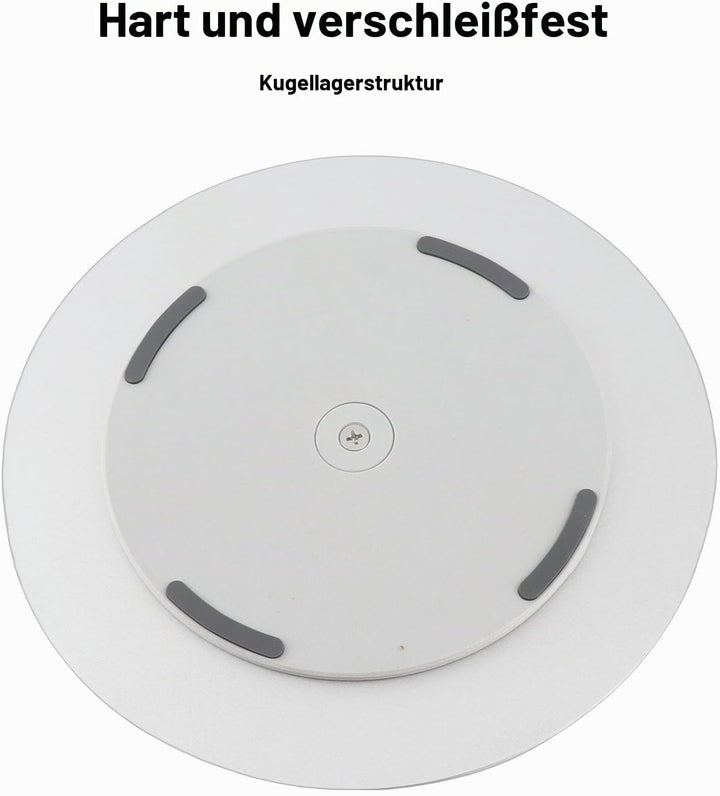 Garosa Universal Drehteller, 360° Drehteller für TV DisplyHalterung, Drehtischständer für Computerbi