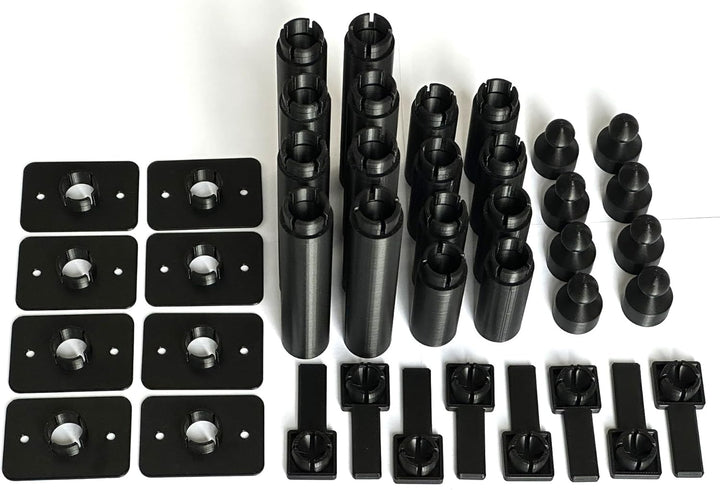 XXL-Stützenset (40tlg) passend für Carrera 124/132/Evolution Fahrbahnerhöhung Brücken Kurven/Gerade