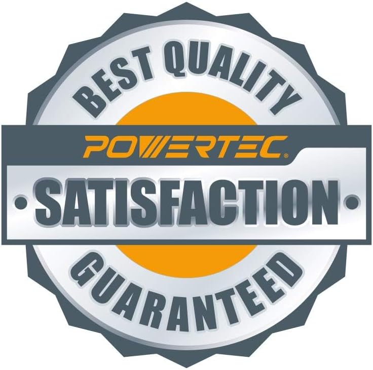 POWERTEC 71046 Fräseinsatz 110 Loch Für 50 x 1/2 Zoll und 60 x 1/4 Zoll Bits, Für 50 x 1/2 Zoll und
