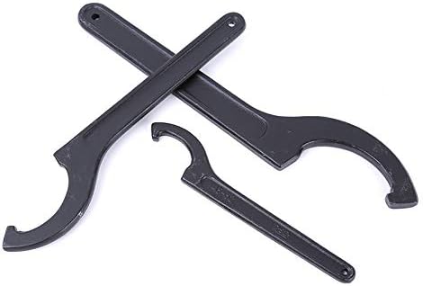 1 Stück 150-160mm Verstellbarer Hakenschlüssel, Universalschlüssel, zum Befestigen oder Entfernen vo