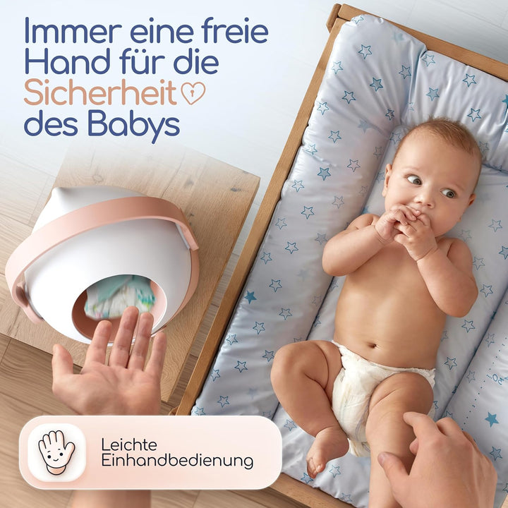 Levias® Windeleimer Baby Mülleimer Geruchsdicht | Windelmülleimer Geruchsdichter Wickeleimer ohne te