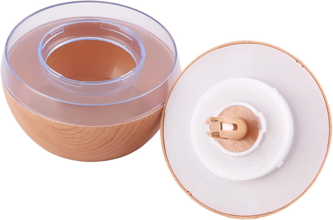 Luftbefeuchter Diffusor Aromatherapiegerät USB-Anschluss LED-Licht Holzmaserung für das Kinderzimmer