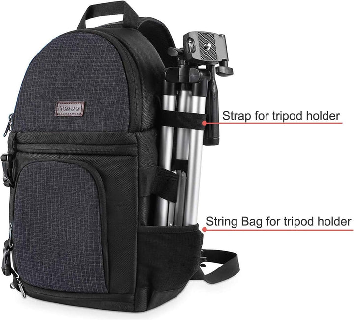 MOSISO Kameratasche Brust, DSLR/SLR/Spiegellose Kamera Rucksack Tasche Stossfester Fotografie Rucksa
