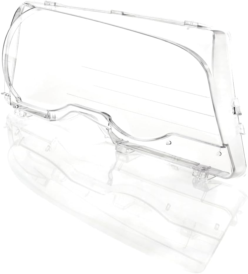LST Scheinwerferglas Streuscheibe rechts Halogen Xenon kompatibel mit BMW 3er E46 Coupe Cabrio 02/19